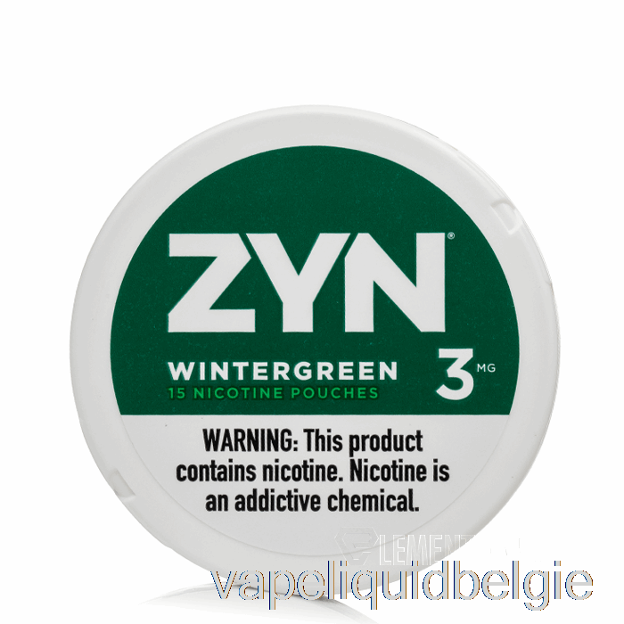 Vape Vloeibare Zyn Nicotinezakjes - Wintergroen 3 Mg